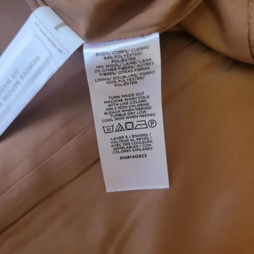 NWT LOFT Skirt Size 18 Camel - Picture 5 of 6